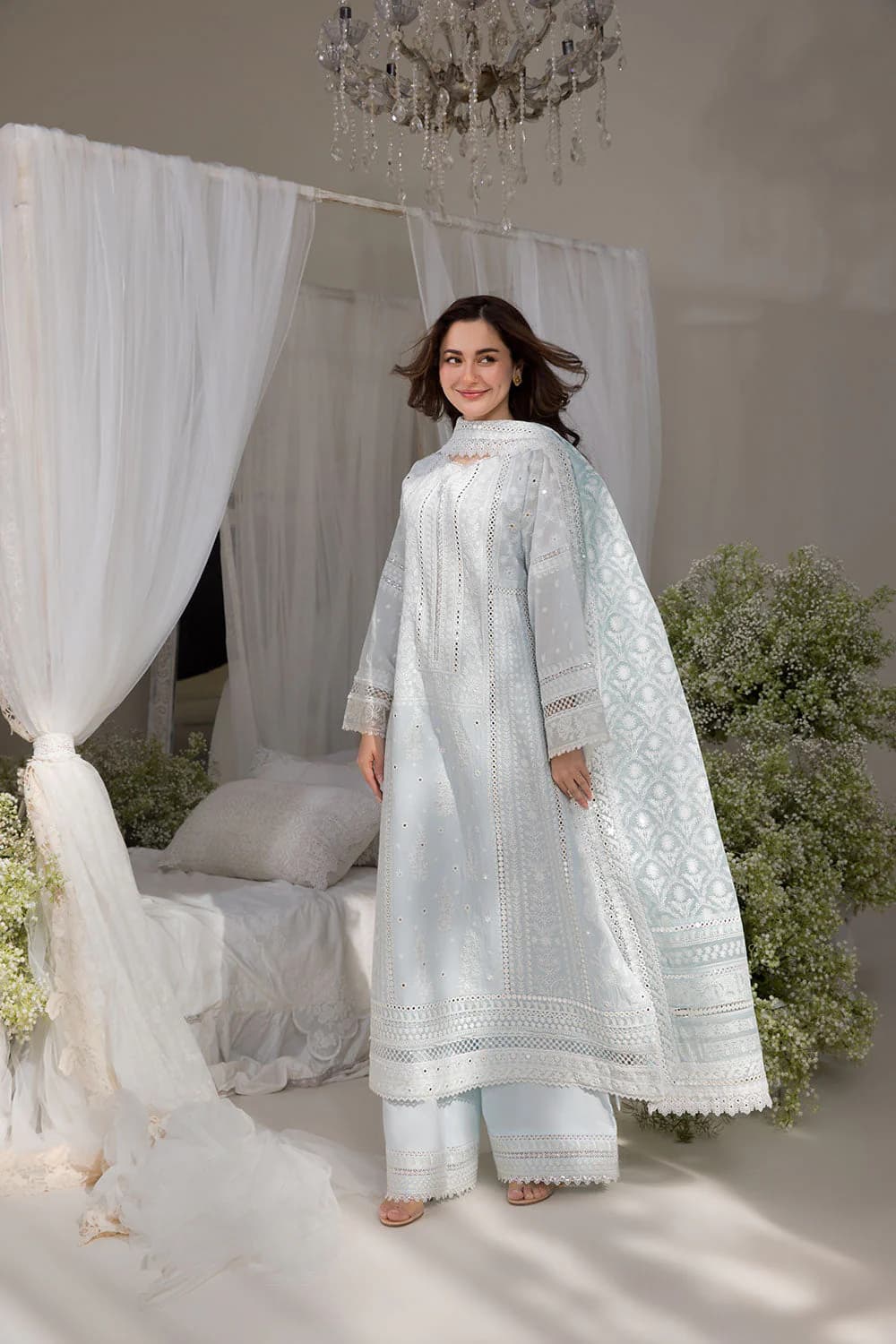 Premium Embroidered 3 Piece Lawn Suit | Unstitched Lawn Suits Pakistan